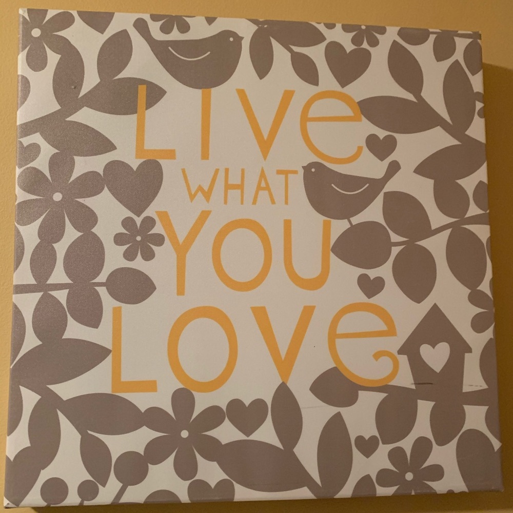 Live what you love picture